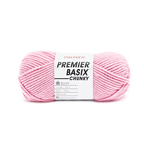 Premier Yarns Basix Chunky Yarn-Bubblegum - Loisirs Créatifs Amazon France à 12.82€