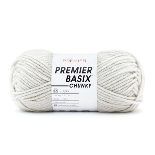 Premier Yarns Basix Chunky Yarn-Mist - Loisirs Créatifs Amazon France à 12.58€