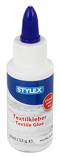 Stylex 23347 - Textil-Kleber, 53 g Flasche, geruchloser... - Maison & Cuisine Amazon Allemagne à 3.49€