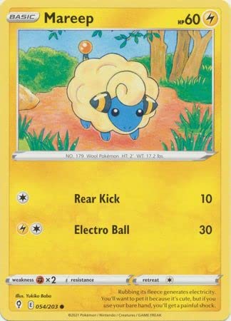 THE POKEMON COMPANY INTERNATIONAL Single Card MAREEP... - Sports & Fitness Amazon Royaume-Uni à 1.95€