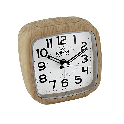 MPM Quality Alarm Clock, Wood, 80 x 80 x 51 mm - Home & Kitchen Amazon UK à 8.10€