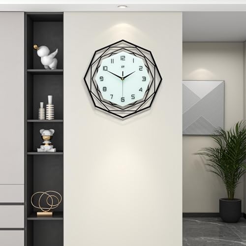 JUJUDA Grande horloge murale moderne pour salon, cuisine... - Maison & Cuisine Amazon France à 66.73€