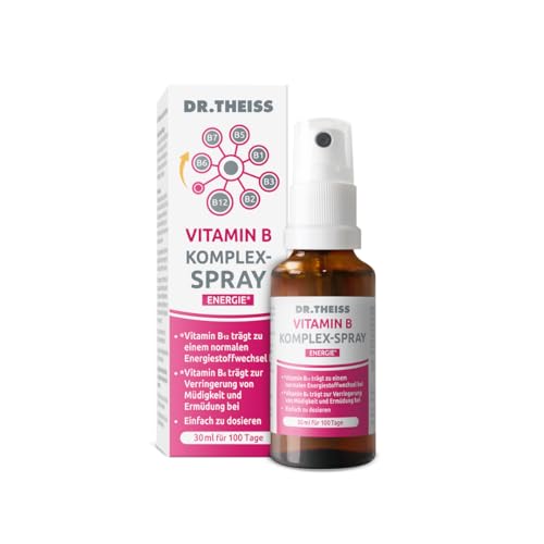 Vitamin B Komplex-Spray - kombiniert sieben B-Vitamine... - Santé & Bien-être Amazon Allemagne à 10.35€