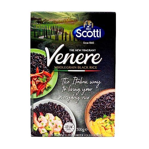 Riso Scotti, Venere Rice 500 g, riz italien avec goût et... - Épicerie Amazon France à 3.47€