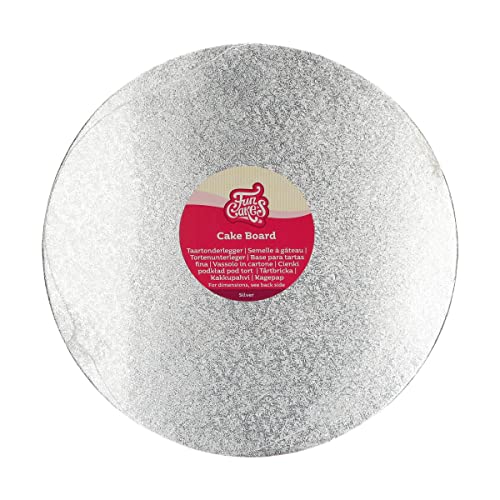 FunCakes Cake Board Round Ø30,5 cm - Silber:... - Épicerie Amazon Allemagne à 2.40€