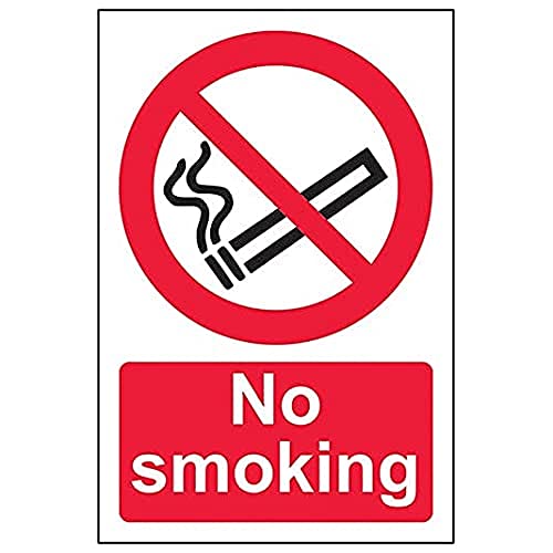 V Safety No Smoking Sign - 100x150mm, Multi, Polystyrene... - Maison & Cuisine Amazon Royaume-Uni à 1.50€
