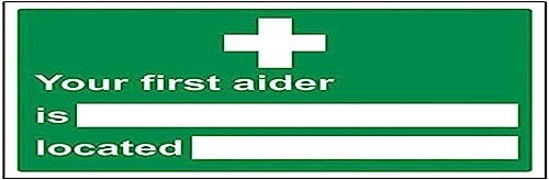 V Safety First Aid General - First Aider/Location - 200 x... - Fournitures Bureau Amazon Royaume-Uni à 2.09€