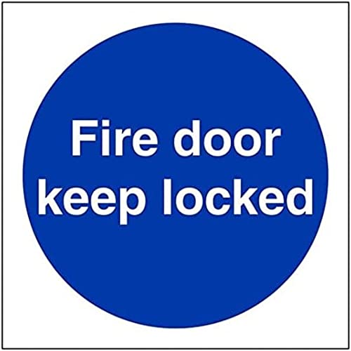 V Safety Fire Door and Mandatory- Fire Door Keep Locked... - Home & Kitchen Amazon UK à 1.86€