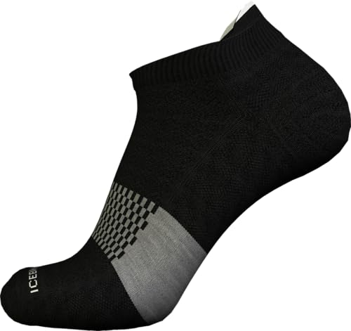 Icebreaker - W Multisport Light Micro - BLACK/SNOW/METRO... en promo à 13€ (-47%) sur Amazon FR