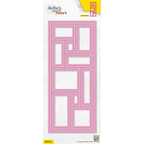 Nellie's Choice Rettangolo, 12 Fustelle Multi Cornice, 8.8... - DIY & Tools Amazon Italy à 6.27€