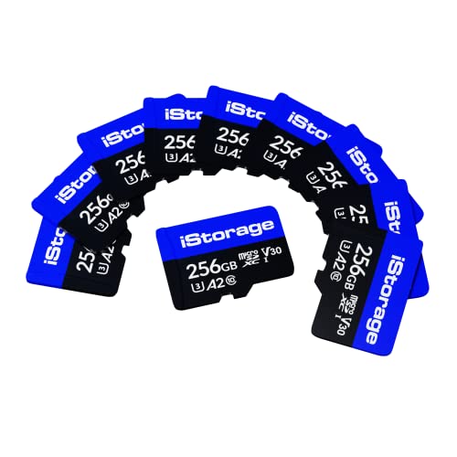 10 PACK iStorage microSD Card 256GB | Encrypt data stored... - High-Tech & Électronique Amazon Royaume-Uni à 300.80€