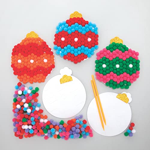 Baker Ross FC111 Pompons pour Enfants Boule de Noel - Lot... - Jouets & Jeux Amazon France à 9.41€
