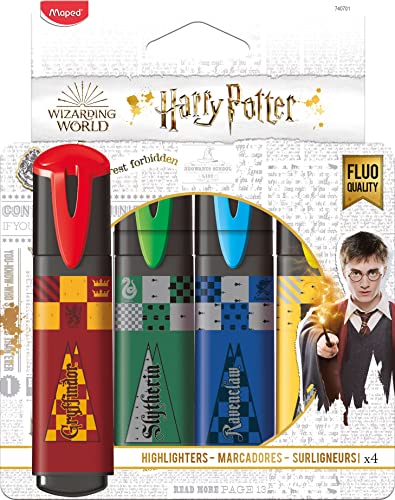 Maped - Textmarker, Markierstift HARRY POTTER - x4 Marker... - Maison & Cuisine Amazon Allemagne à 3.49€
