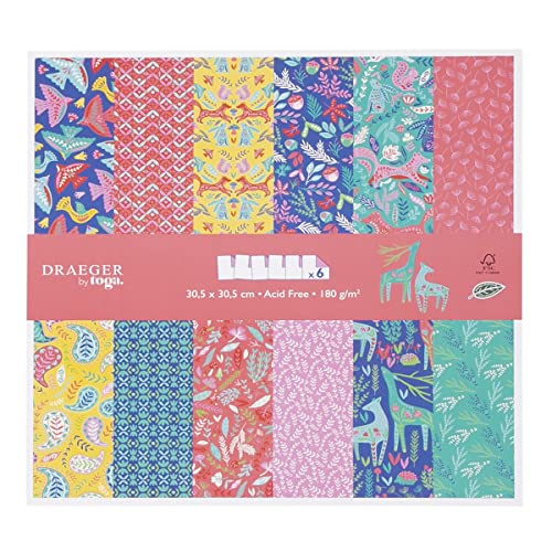 Draeger Paris - Set di 6 fogli di carta stampata, motivo:... - Auto & Moto Amazon Italie à 11.22€