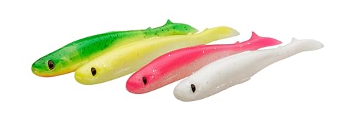 Savage Gear Slender Scoop Shad Mix – 4-Pack, Clear Water... - Auto & Motorcycle Amazon UK à 6.26€