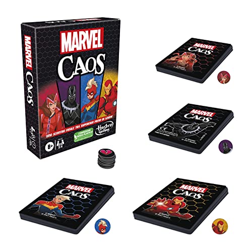 Hasbro Gaming, Marvel Chaos, Jeu de Cartes de Super-héros... - Jouets & Jeux Amazon France à 12.82€