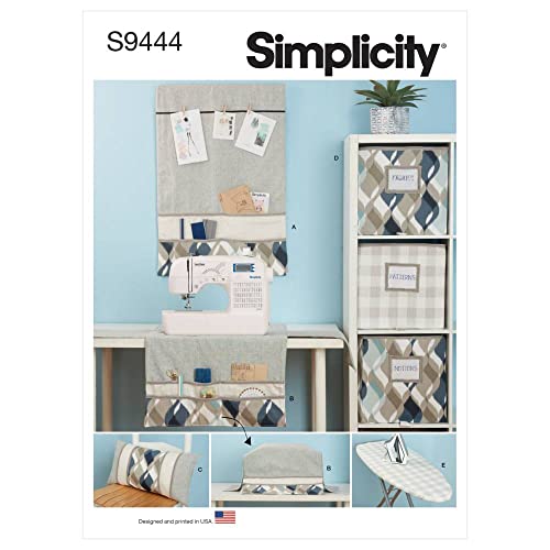 Simplicity Sewing Pattern S9444 Creative Space Décor - Loisirs Créatifs Amazon Royaume-Uni à 4.95€