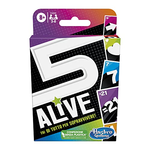 Hasbro Gaming Juego de Cartas 5 Alive, Juego rápido para... - Toys & Games Amazon Spain à 6.95€