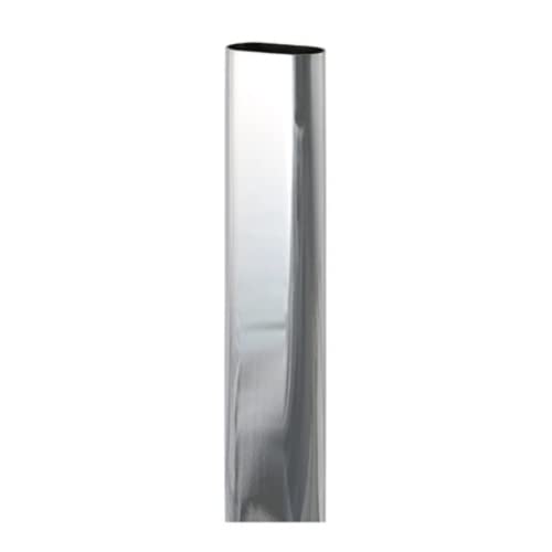 TIMCO Wardrobe Rail Oval Polished Chrome - 30 X 15 X 1219 - Bon plan à 4.60€