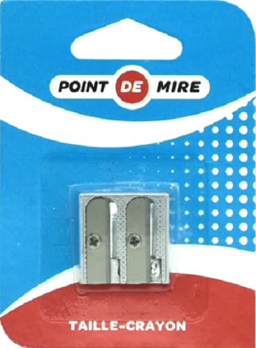 Temperamatite in metallo, 2 usi, cancelleria, forniture... - Bon plan à 3.97€