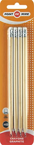 4 matite di carta Hb punta in gomma per cancelleria... - Auto & Moto Amazon Italie à 3.51€
