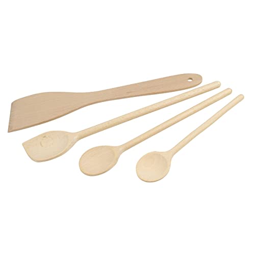 Fackelmann Set di 4 Utensili da Cucina in Legno Certificato... - Animalerie Amazon Italie à 7.99€