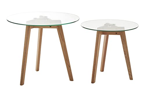 Premier Housewares Set of 2 Side Tables For Bedroom Small... - Home & Kitchen Amazon UK à 35.00€