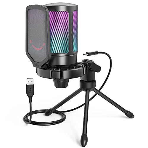 FIFINE USB Micro Gaming, Micro PC pour Podcast Streaming... - Tech & Electronics Amazon France à 29.49€