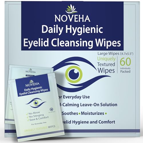 Daily Hygienic Eyelid & Lash Wipes | For Blepharitis &... - Beauté & Parfums en promo à 12.74€