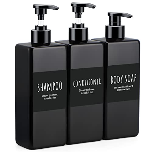 Segbeauty Shampoo and Conditioner Dispenser Refillable... - Beauté & Parfums Amazon Royaume-Uni à 4.77€