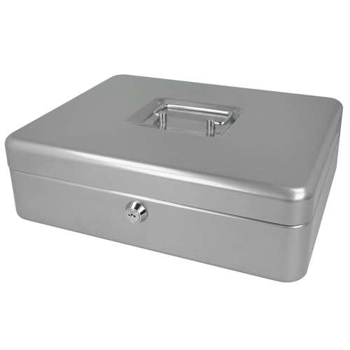 Westcott Geldkassette abschließbar (groß, 30 cm) Silber |... - Bricolage & Outils Amazon Allemagne à 16.99€