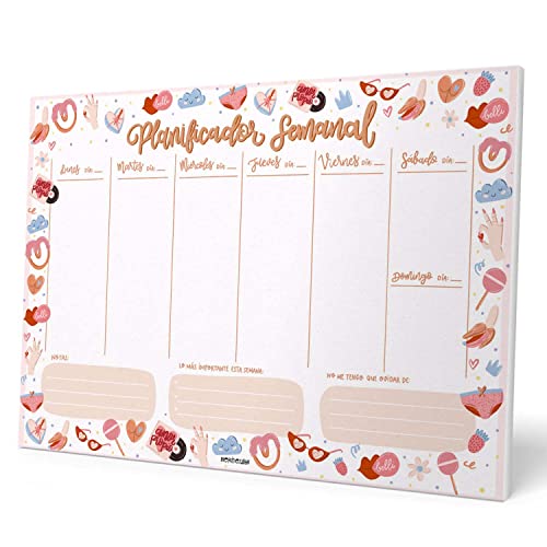 Grupo Erik Wochenplaner Block A4 Kalender Planer... - Amazon Germany à 5.94€