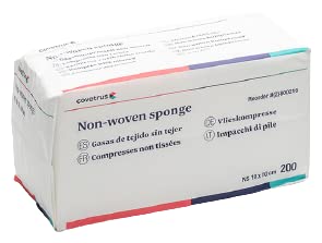 Lot de 200 gazes médicales non tissées - Santé & Bien-être Amazon France à 10.78€
