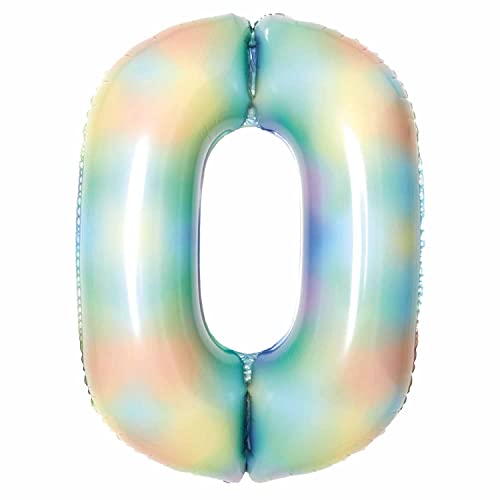 Large Number Pastel Rainbow 0 - Amazon Royaume-Uni à 2.54€