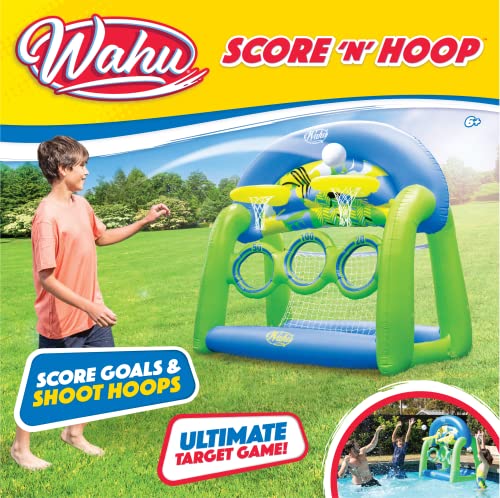 Wahu Score 'N' Hoop | The Ultimate Target Garden Game... - Sports & Fitness Amazon Royaume-Uni à 11.43€