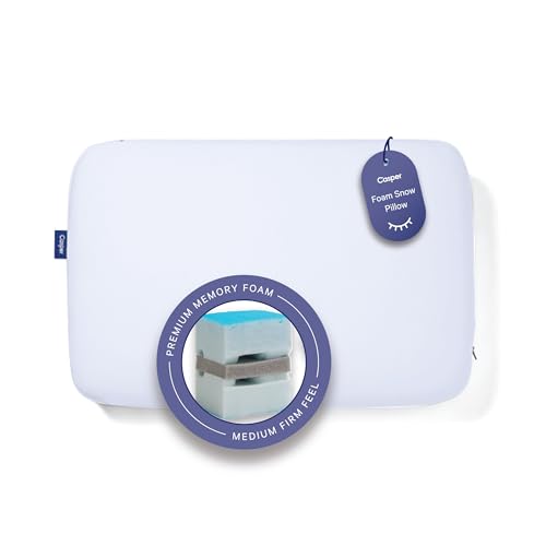 Casper Sleep Snow Foam Pillow,King, White - Maison & Cuisine Amazon Royaume-Uni à 90.35€