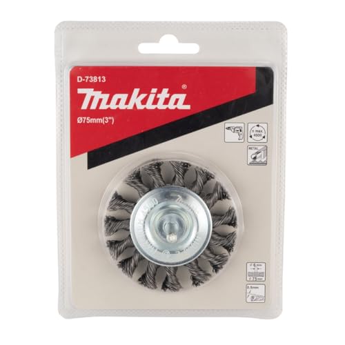 Makita D-73813 Brosse métallique nouée 75 mm - Bricolage & Outils Amazon France à 8.48€