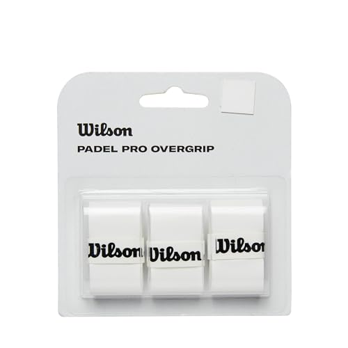 Wilson Padel Pro Overgrip, Weiß, 3er-Pack, WR8416301001 - Sports & Fitness Amazon Allemagne à 5.49€