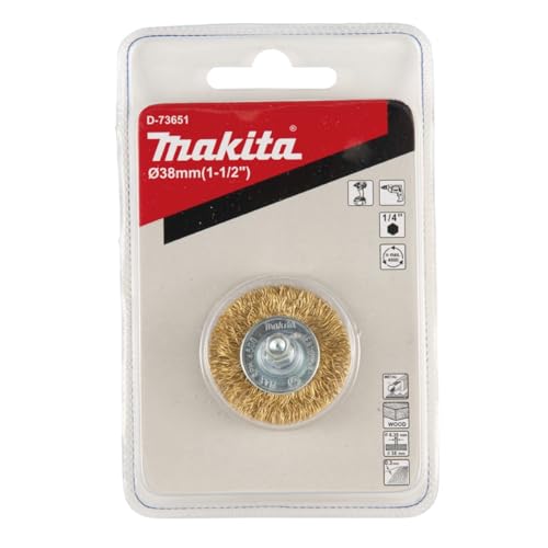 Makita D-73645 Rundbürste Ø 38 mm, gewellt, fein... - Bricolage & Outils Amazon Allemagne à 2.38€