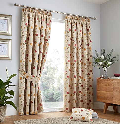 Curtina - Juliette – Par de Cortinas Plisadas – 112 cm de... - Amazon Spain à 40.05€