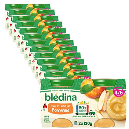 Blédina - Mon 1er Petit Pot bébé - Pommes - 80%... - Home & Kitchen Amazon France à 17.52€