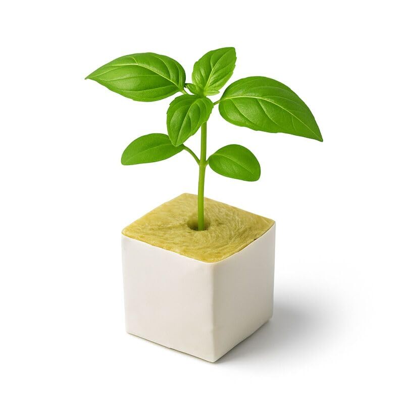 Weedness Cubes de Laine de Roche 7,5x7,5 cm Petit Trou... - Jardin & Extérieur Amazon France à 0.99€