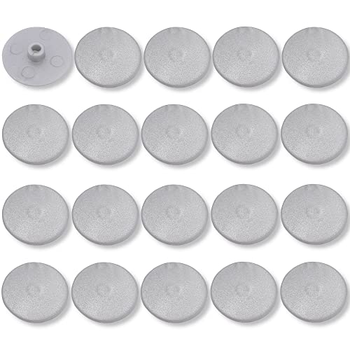 cyclingcolors 20x Cache vis Plastique Gris tête Plate CHC... - Maison & Cuisine Amazon France à 2.95€