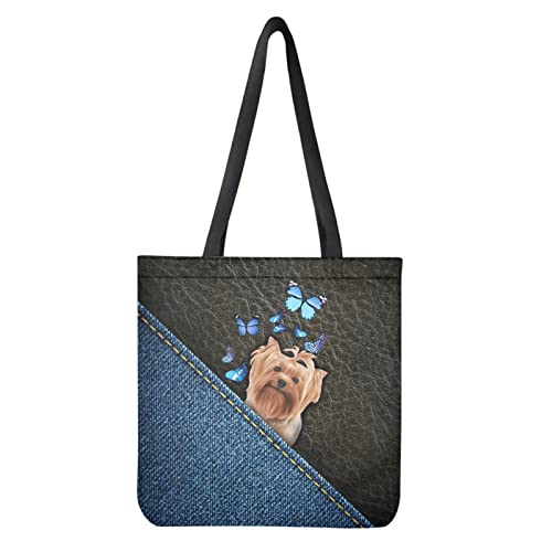 Dolyues Damen-Tragetaschen aus Segeltuch mit Tasche, großes... - Bon plan à 2.00€