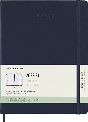 Moleskine - Agenda Hebdomadaire 18 Mois, Agenda... - Sports & Fitness en promo à 13.19€