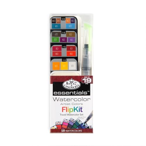Royal & Langnickel FLIPKIT Kit aquarelle de voyage - Jouets & Jeux Amazon France à 10.05€