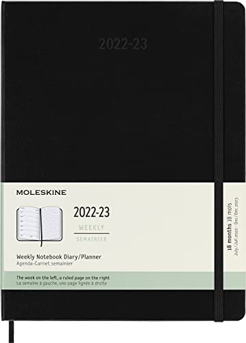 Moleskine - 18 Monate Wochenplaner, Terminkalender... - Sports & Fitness Amazon Allemagne à 9.92€