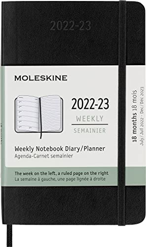 Moleskine - 18-Month Weekly Planner/Diary, Pocket Planner... - Sports & Fitness Amazon UK à 5.63€