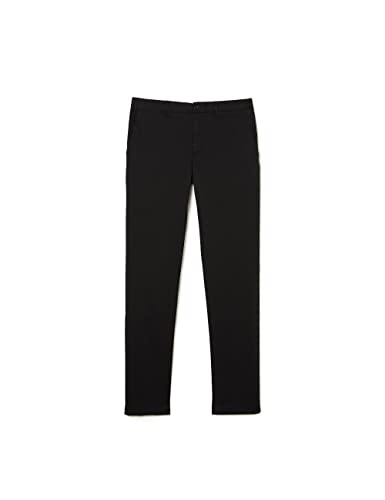 Lacoste Hombre Pantalones Chino Slim Fit, Negro, 36W x 34L - Amazon Espagne à 59.54€
