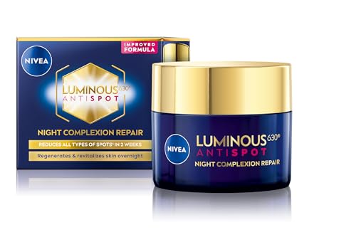 NIVEA Luminous 630 Anti Dark-Spot Night Cream (50ml)... - Sports & Fitness Amazon Royaume-Uni à 14.99€
